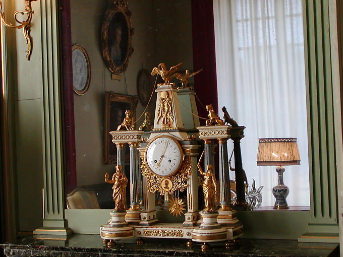 Pendule impériale, Château de Cheverny, France.