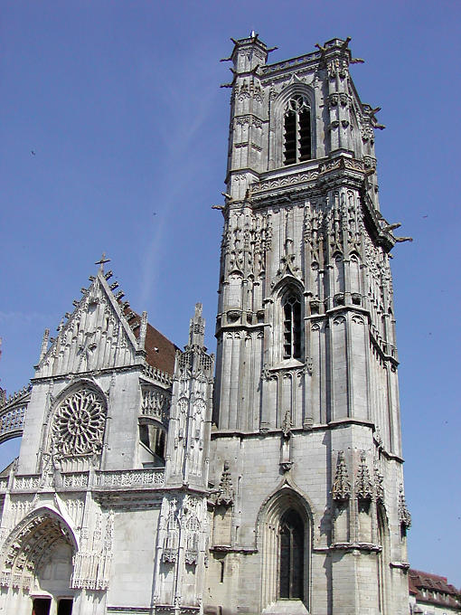 Collégiale de Clamecy, France.