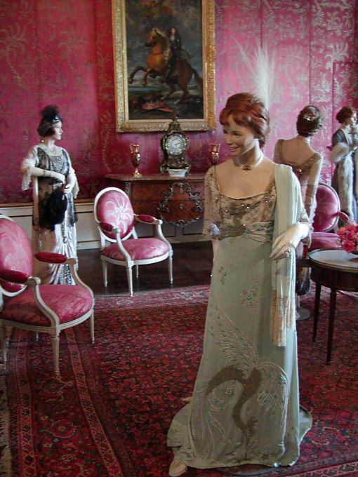 Reconstitution avec costumes d'époque, Château d'Ussé, France.