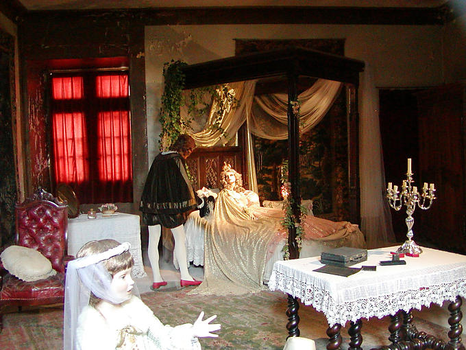 Eveil de la Belle au bois dormant, Château d'Ussé, France.