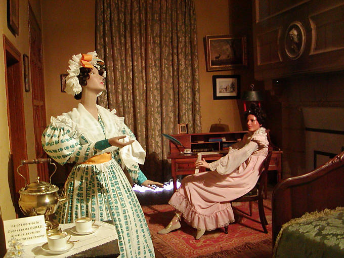 Chambre de la duchesse (reconstitution), Château d'Ussé, France.