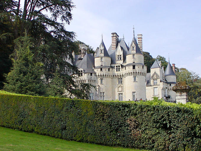 Le Château de la Belle au Bois Dormant, Château de Rigny-Ussé, France.