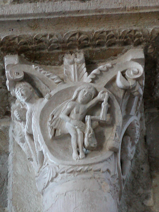 La balance, basilique de Vézelay, France.