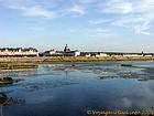 Panorama sur la rive gauche et la Loire, Blois, France.