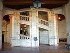 Entrée de l'escalier à doubles révolutions, Chambord, France.