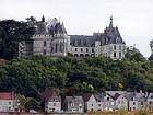 Panorama du château de Chaumont-sur-Loire, France.