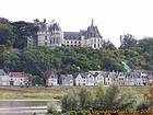 Village et Château de Chaumont-sur-Loire, France.