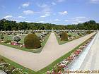 Perspective jardin de Diane, Chenonceau, France.