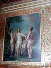 Les trois grâces, tableau, Chenonceau, France.