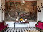 Tapisserie flamande du vestibule, Château de Cheverny, France.
