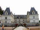 Perspective sur la cour d’honneur, Villandry, France.