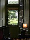 Château de Villandry, vue depuis le Cabinet de travail, France.