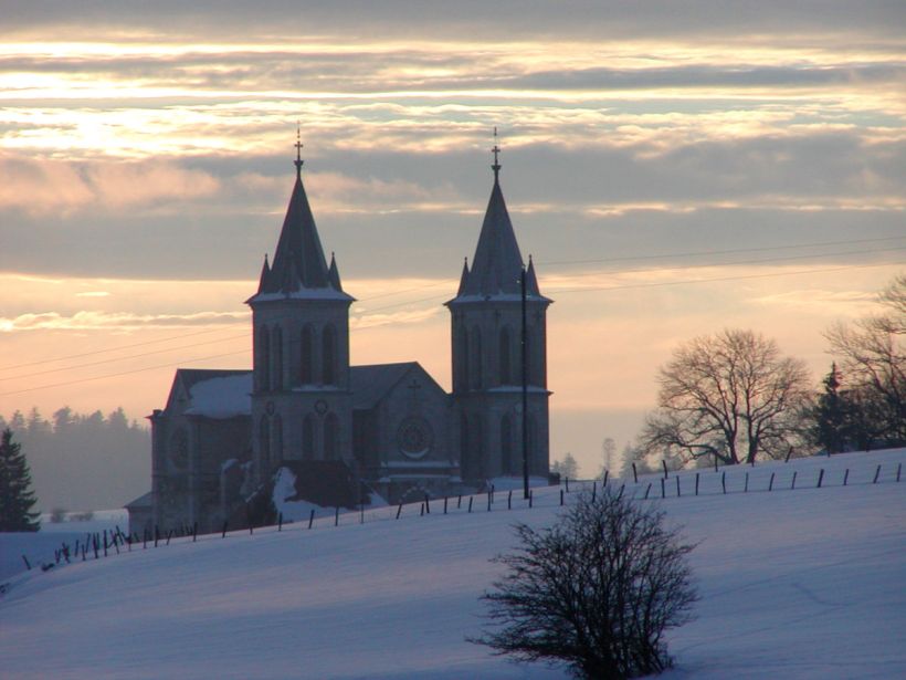 Soleil hivernal sur l'eglise de Boujailles - Franche-Comté
Hors-concours
Mots-clés: Boujailles