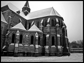 Abbaye de Saint Michel, département de l'Aisne, France
L'Abbaye de Saint Michel a revêtu son mateau blanc en cet hiver 2005/2006.
Mots-clés: Saint Michel en Thiérache Aisne France