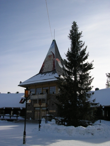 Maison du père Noël, Laponie. Je l'ai vu, en vrai...
Mots-clés: Laponie Finlande