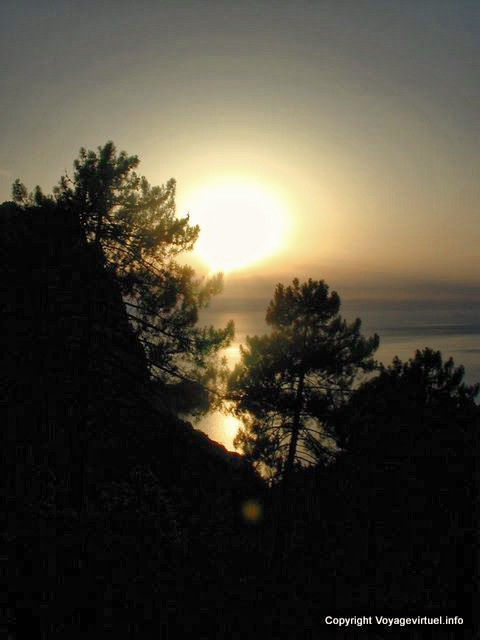 Lumière du soir, Corse - France