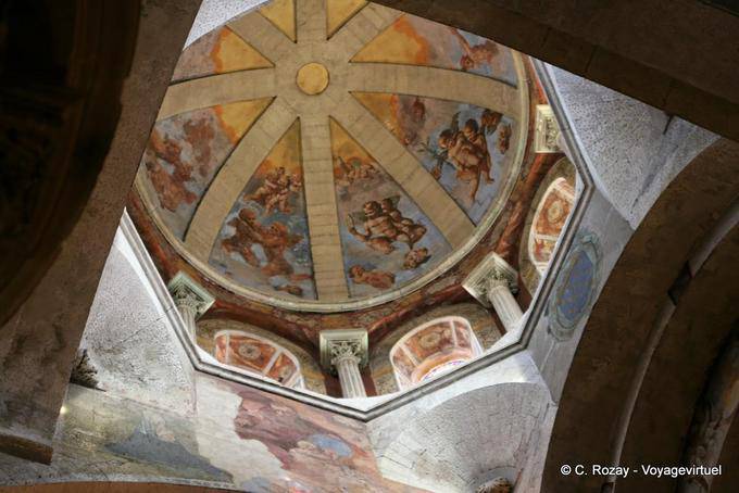 Lanternon du choeur, Notre-Dame des Doms, Avignon, Provence, France