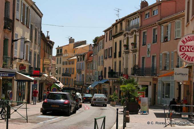 Fréjus, rue Jean Jaurés, Provence, France