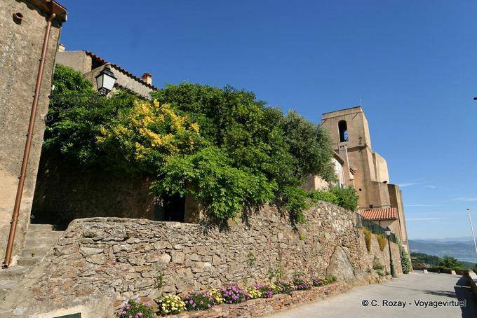 Gassin, église Notre-Dame de l'Assomption, Provence, France