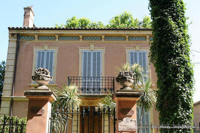 Saint-Tropez, maison patricienne, Provence, France