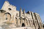 Le Palais Neuf de la tour d'Angle à la tour de la Gache, Palais des Papes, Avignon, France.
