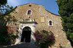 Bormes les Mimosa - église Saint Trophyme Place Georges Pompidou, France.
