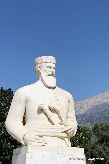 Anopolis, Statue of Daskalogiannis - Crète, Grèce