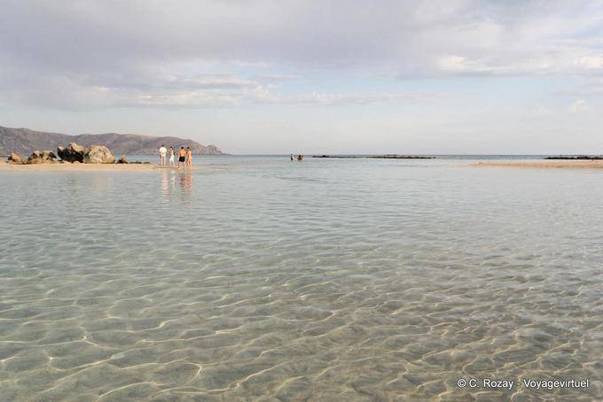 Emplacement de la guerre d'indépendance grecque, Elafonissi - Crète, Grèce