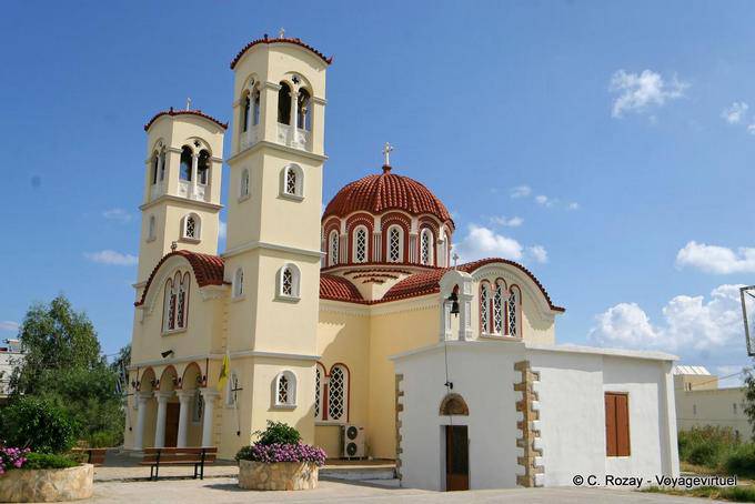 L'église orthodoxe de Georgioupoli - Crète, Grèce