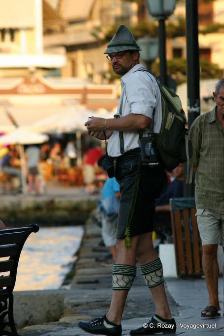 Touriste spécial, Hania (La Chanée) - Crète, Grèce