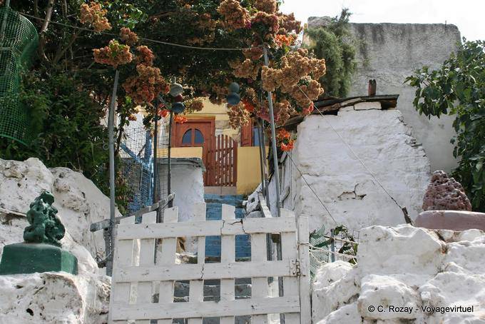 Maison fleurie Chania (La Canée) - Crète, Grèce