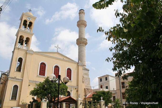 L'église d'Agios Nikolaos à Splantzi, Chania - Crète, Grèce