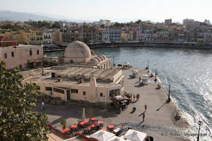 Exemple d'art Islamique de la Renaissance, Giali Tzamisi, Chania (La Canée) - Crète, Grèce