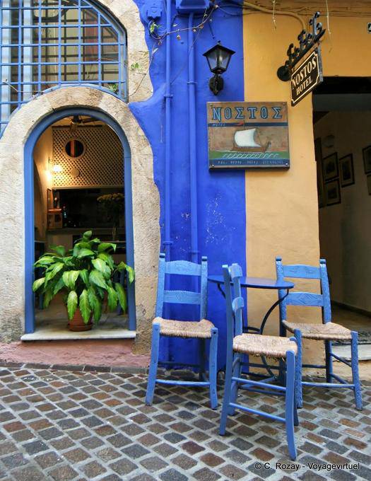Nostos Hotel, Zampeliou 42, Chania (La Canée) - Crète, Grèce