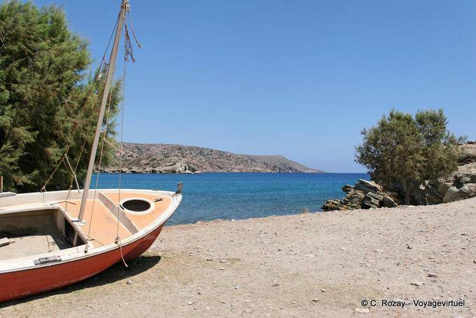 Dans le coin de Palekastro, Itanos, Lasithi - Crète, Grèce