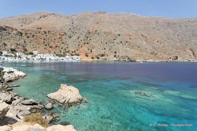 Charme d'Afrique du Nord pour Loutro - Crète, Grèce