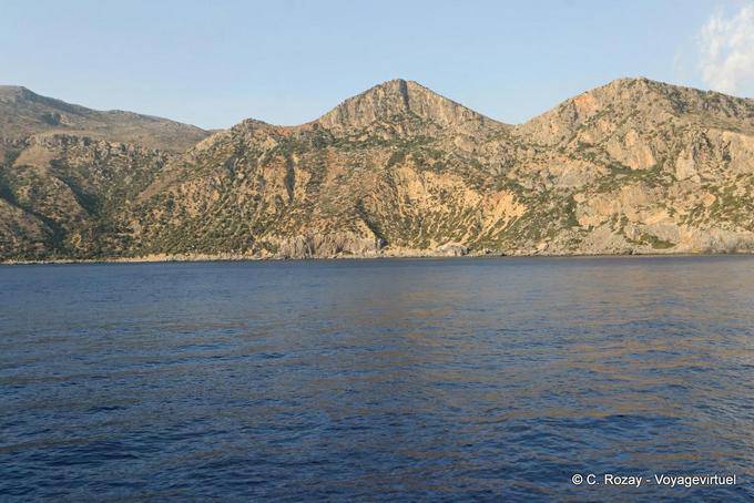 Montagnes entre Sougia et Agia Roumeli - Crète, Grèce