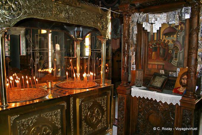 Réthymnon, intérieur de la Cathedral of the Presentation of the Virgin in the Temple - Crète, Grèce
