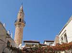 Minaret pointu comme un crayon, Chania, Crète.