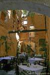 Chania (La Canée) Restaurant à ciel ouvert, Crète.