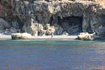Plage naturiste ... aux environs d'Agia Roumeli, Crète.