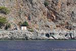 Ruches en nombre sur la côte entre Sougia et Paleochora, Crète.