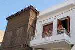 Réthymnon, balcon turc, balcon grec, Crète.
