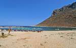 Stavros, Akrotiri, la plage, Crète.