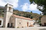 Zaros, église du monastère de Vrontissi, Crète.