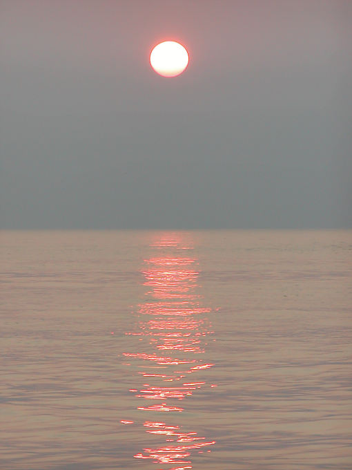 Ile de  Krk, coucher de soleil - Croatie