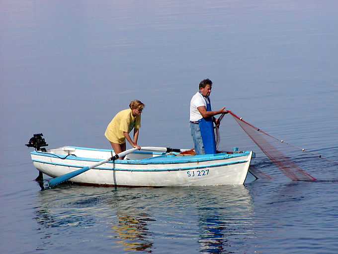 Pêche au filet Starigrad - Croatie