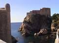 Fortin Lovrjenac, Dubrovnik, Croatie.