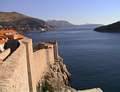 Les remparts de Dubrovnik, Croatie.
