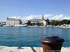 Sur le port de Split, Croatie.